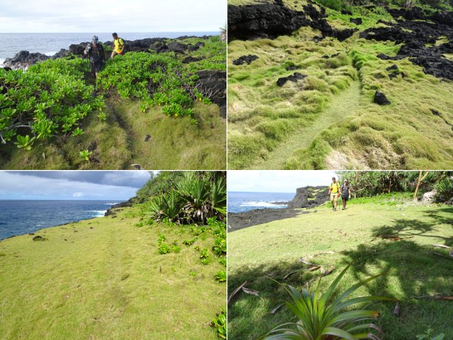 Quelques exemples des sentes de pêcheurs pour marche facile