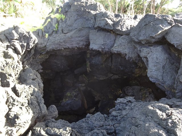 Une grotte de la Petite Vache