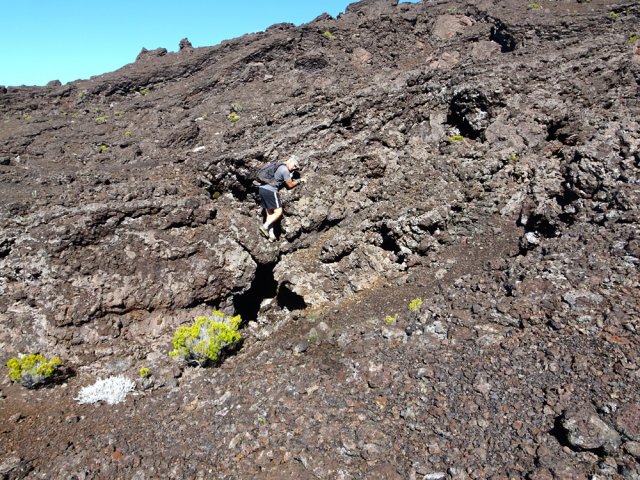 On peut quitter le sentier pour quelques explorations sans danger