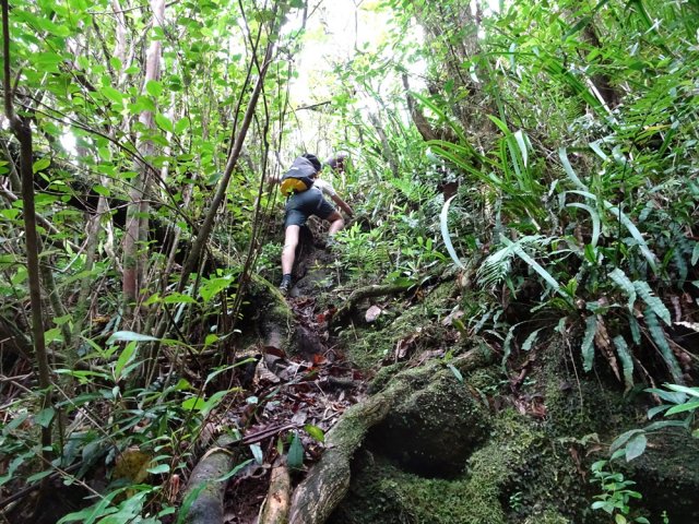 Le contournement de la cascade est désormais un classique de la journée