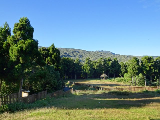 Une petite partie de l'immense aire de repos de Mamode Camp