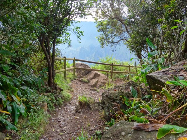 Un premier balcon sur le Cirque de Cilaos