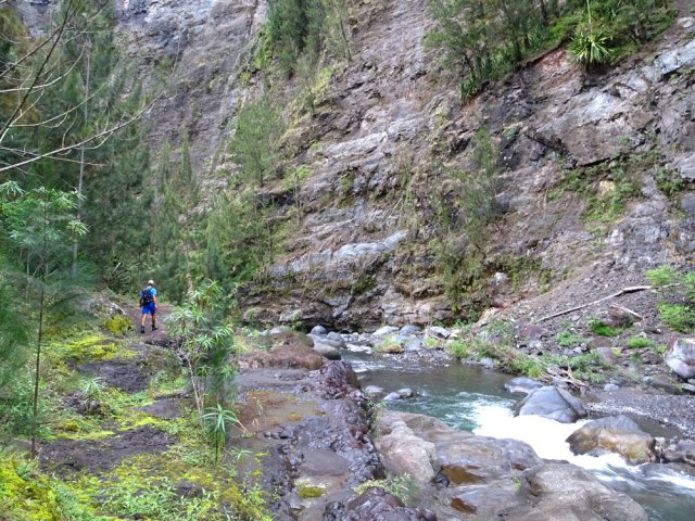 Il est très agréable de trouver des portions sans galets ou rochers