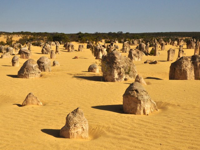 Les concrétions diminuent en bordure de parc