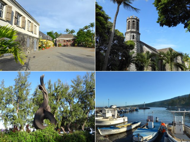 On peut visiter la ville au départ ou à l'arrivée