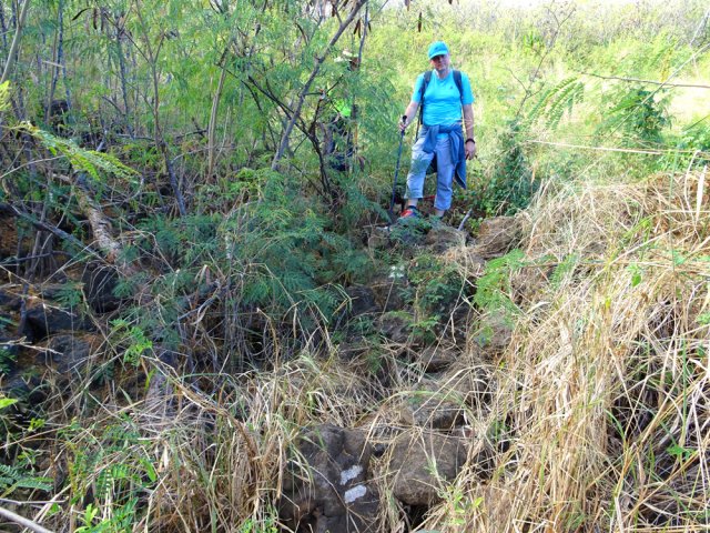 Le balisage est utile sur les passages peu évidents ou rocailleux