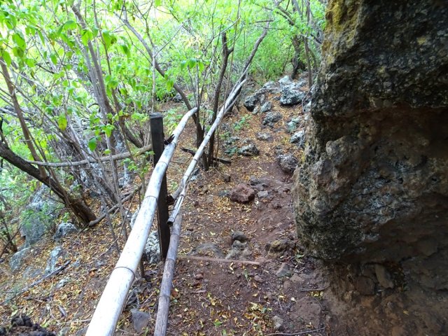 Le sentier est toujours bien tracé et balisé