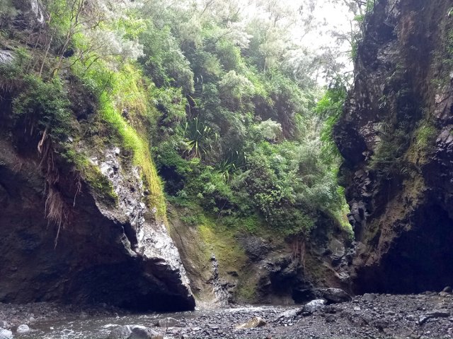 Un des canyons à remonter facilement