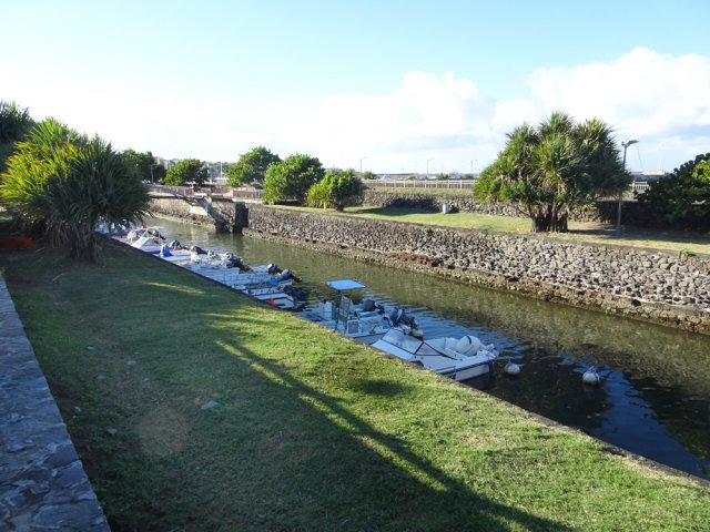 Débuter en longeant le Bassin de Radoub