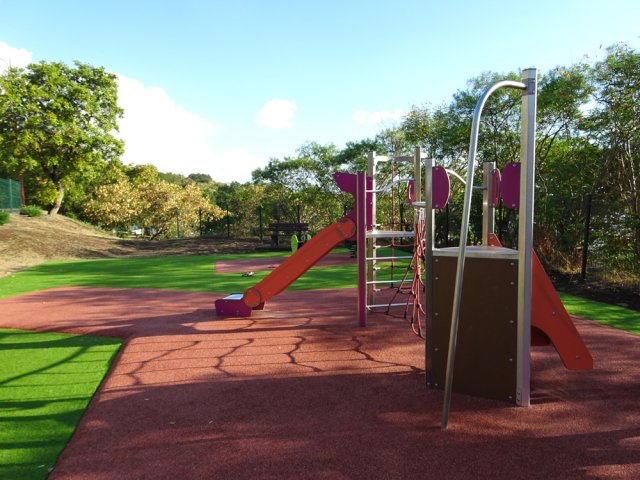 Une aire de jeu d'excellente qualité