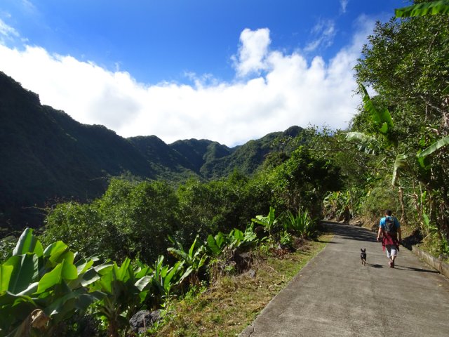 Marche reposante après les deux montées précédentes