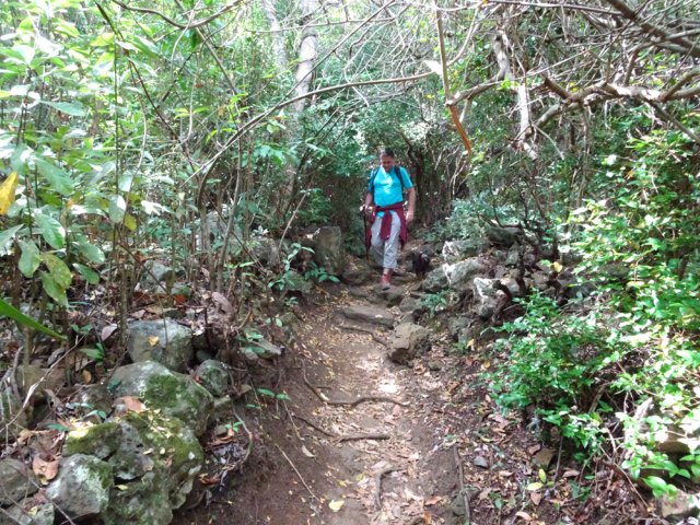 Quelques portions plus rocailleuses