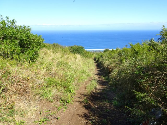 Descente en frôlant les lacets de Cap Lelièvre