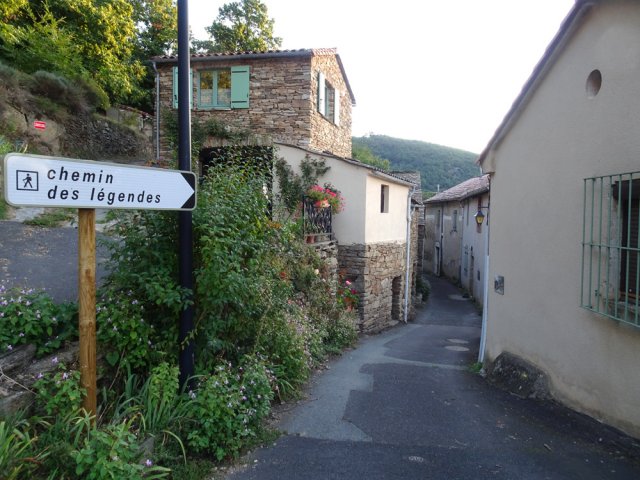 Bonne signalétique dès le village
