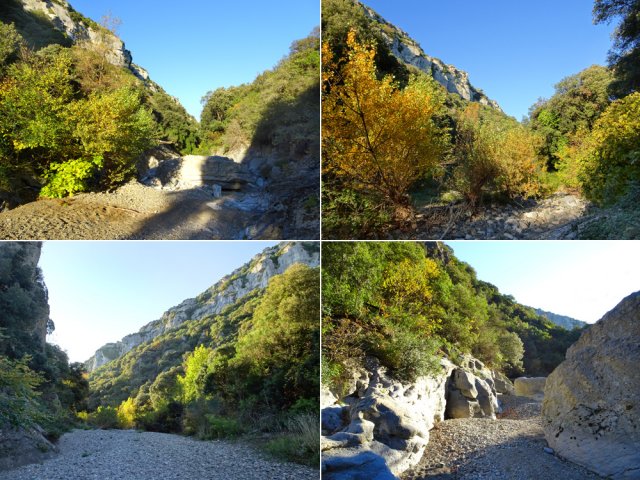 On peut remonter ou descendre la Cesse sur de longues distances