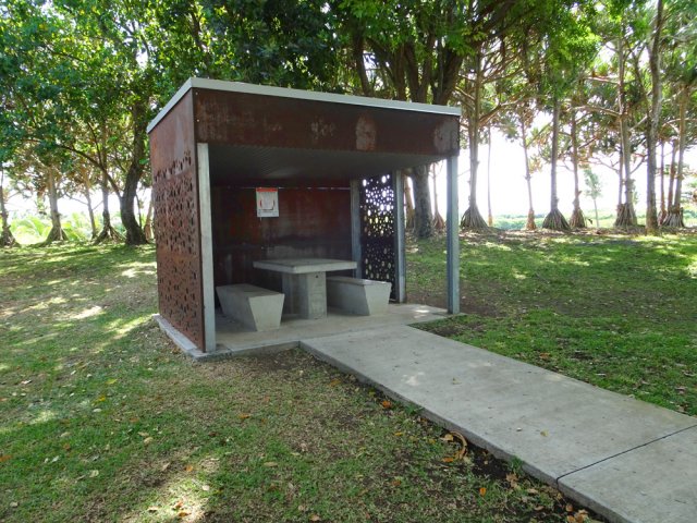 Le parc est agrémenté d'aires de pique-nique