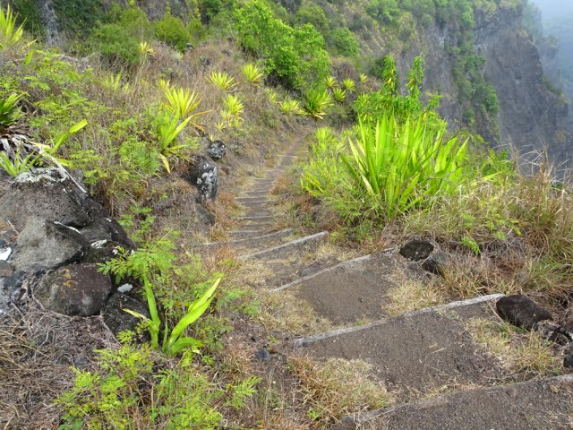 Là également, le sentier est très bien entretenu