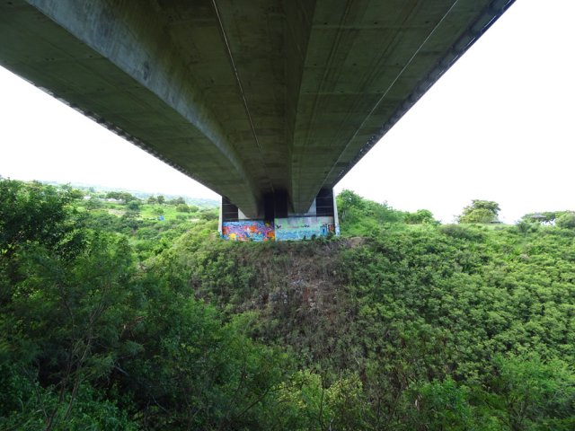 Arrivée à la Route des Tamarins, fin des difficultés