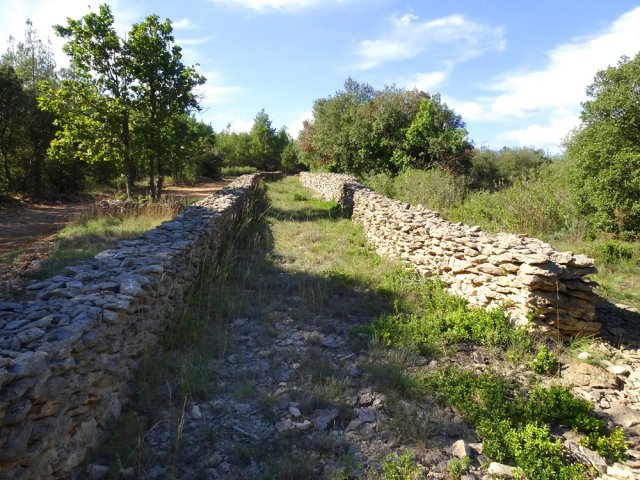 De véritables avenues empierrées