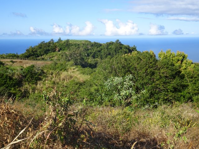 De l'autre côté, le Piton Isautier qu'on atteindra en fin de boucle