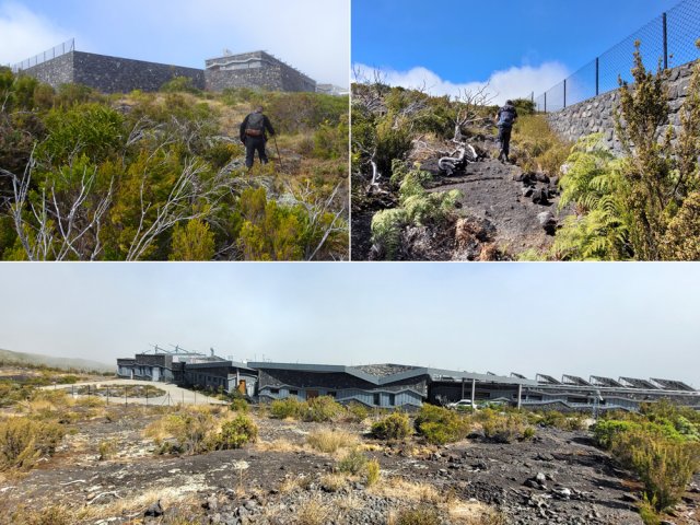 Contournement de l'observatoire par le nord