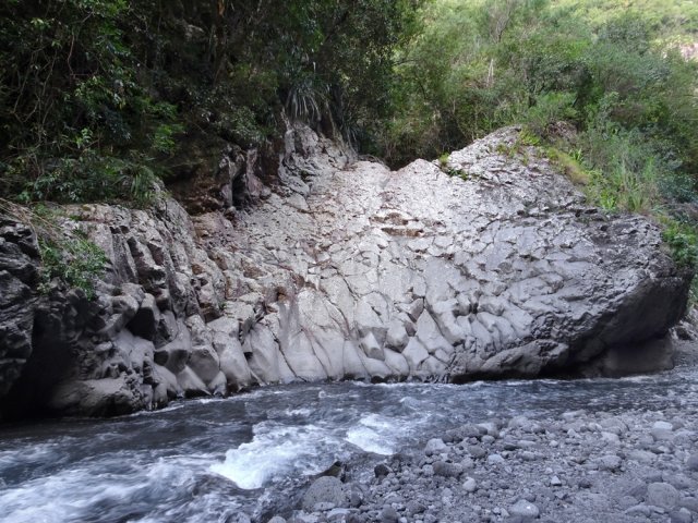 Les derniers mètres du Bras de Pontho
