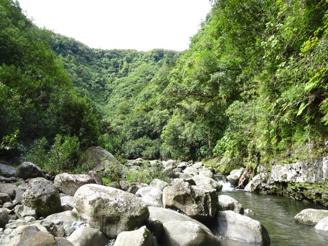 Il est possible de poursuivre vers l'amont et la Cascade du Chien