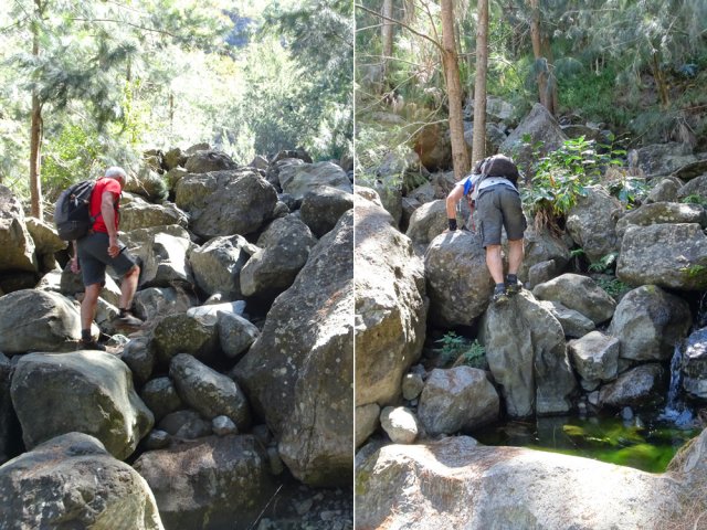 Très hautes marches pour les cuisses qui ne sont pas encore chauffées