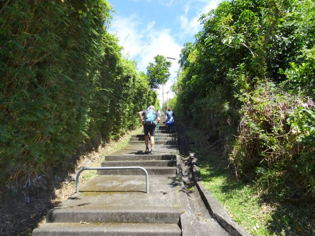 Dernier coup de rein pour rejoindre l'église