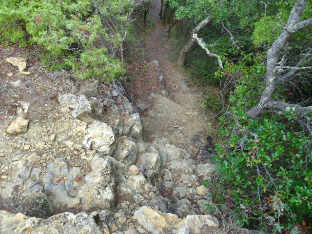 Rares passages techniques tout au long de la boucle