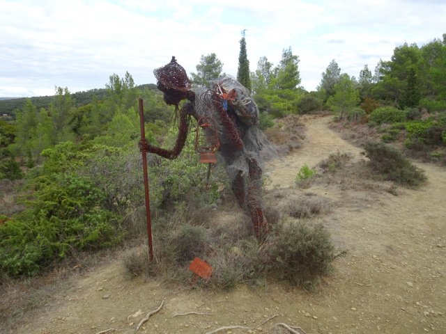 Une des dernières œuvres de la boucle
