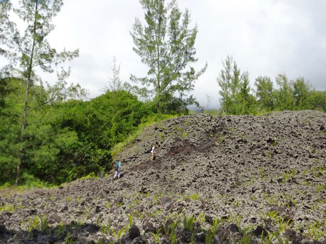 Ne pas manquer la remontée vers la RN2 juste avant le bois de filaos