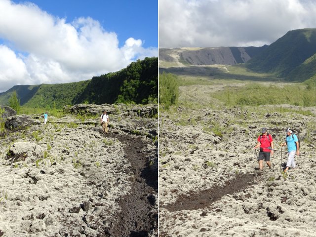 Très fréquenté des pêcheurs, le sentier est une autoroute