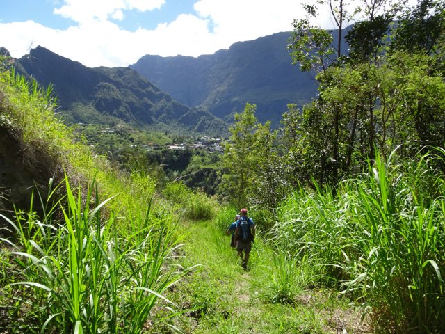 Marche facile dans les anciens champs abandonnés