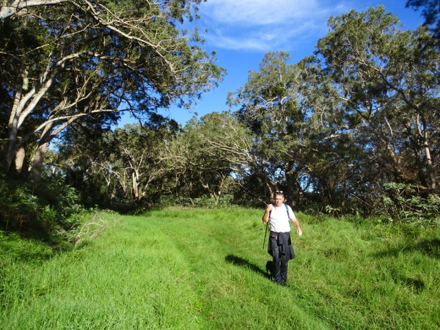 C'est la fin des difficultés en parvenant à la Piste de l'Eperon