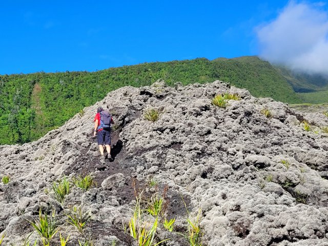 Quelques rares pentes un peu plus fortes que la moyenne