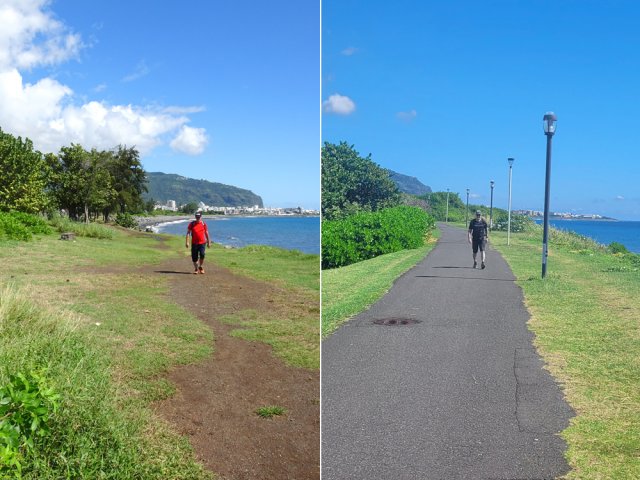 Le littoral se partage entre sentier et piste cyclable