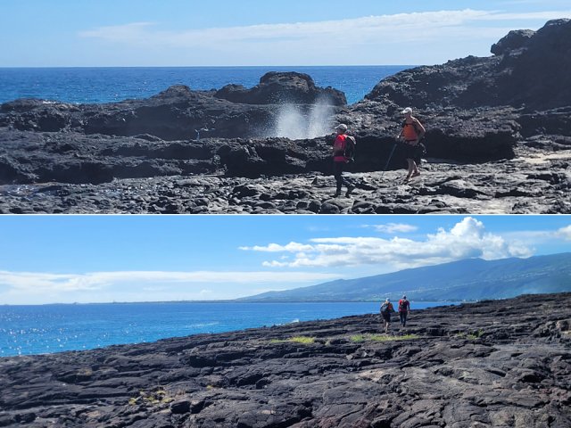Au programme, souffleurs et paysages sur la Baie de Saint-Paul