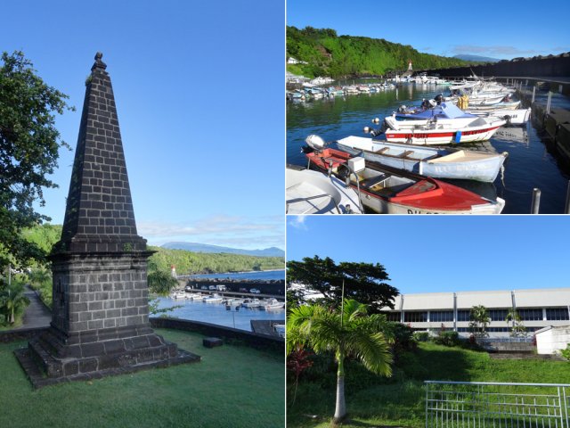 Petite visite de Sainte-Rose avant de commencer la randonnée