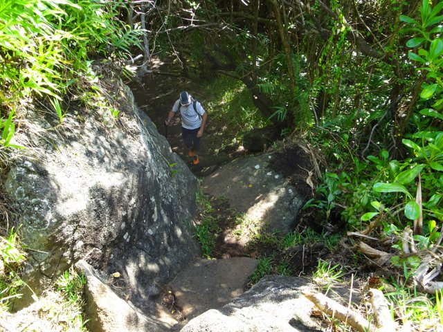 Nouvelle grimpette où les mains seront utiles