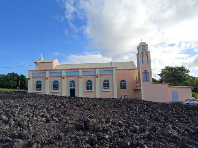 Fin de la balade maritime à Notre Dame des Laves