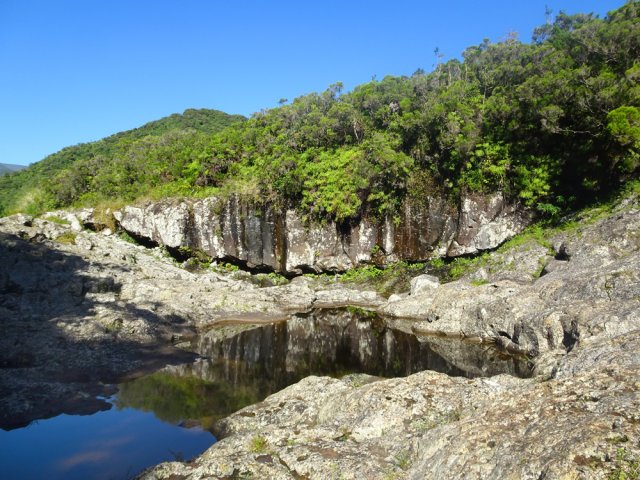 Le dernier bassin de la descente avant le grand cassé