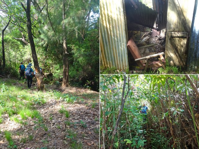 Courte visite à l'habitation en ruine
