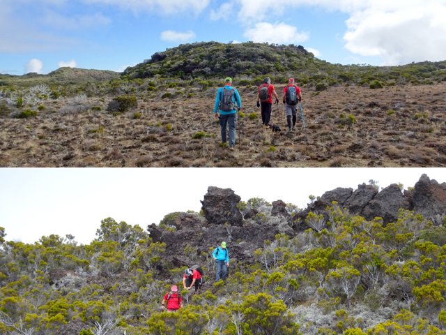 Nouveau petit détour en direction du piton 2361 au sommet également rocheux