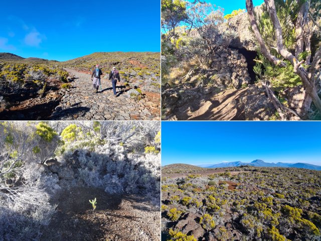 Passage à la Caverne des Lataniers