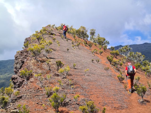 L'ascension du Piton Rouge, en revanche, est relativement facile