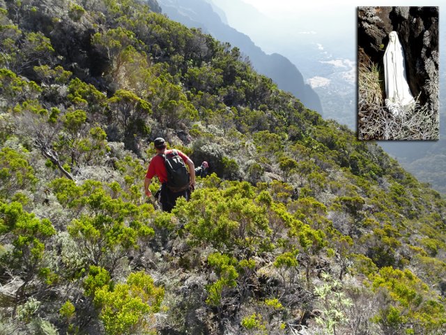 Une Vierge bien dissimulée et connue uniquement de la personne l'ayant déposée