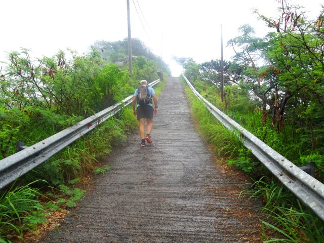 Le dernier hectomètre est en très forte pente