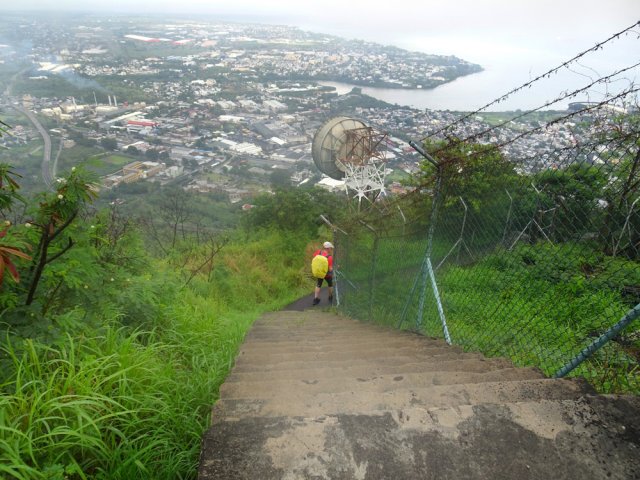 Larges vues sur Pointe aux Sables