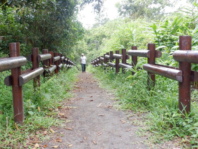 Petit écart pour emprunter un agréable sentier hors du circuit du Trou aux Cerfs